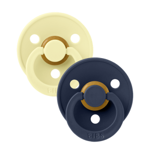 Залъгалки Bibs Colour, Luna/Deep Space, 0-6 м