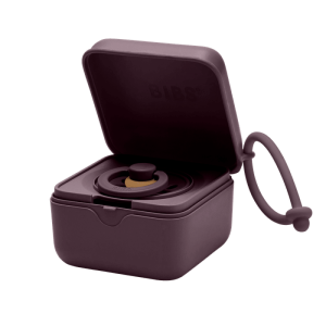 Кутия за залъгалка Bibs Plum
