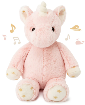 Мека играчка с успокояващи звуци Cloud B - Ella the Unicorn