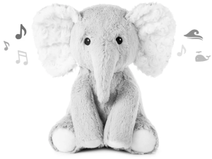 Мека играчка с успокояващи звуци Cloud B - Elliot Elephant On The Go