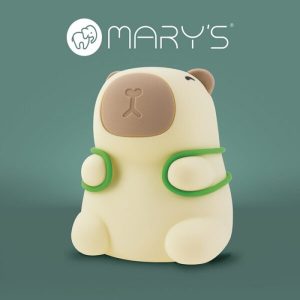 Детска нощна лампа LED RGB MARY’S Капибара Турист
