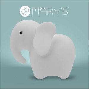 Детска нощна лампа LED MARY’S Слон, с дистанционно управление