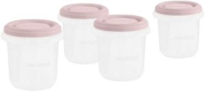 Комплект контейнери Miniland - Terra Blush, 250 ml, 4 броя