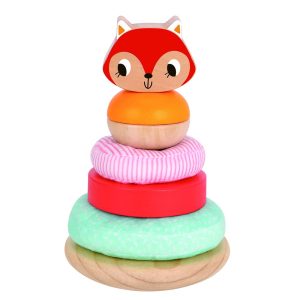 Сензорна низанка Tooky Toy, Веселата лисица