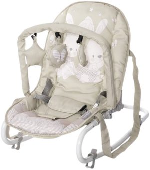Бебешки шезлонг Lorelli Eliza, Beige Bunnies