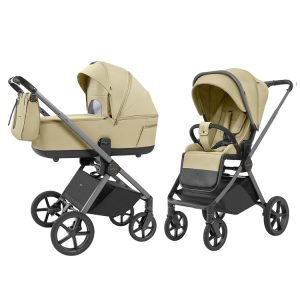 Бебешка количка 2в1 Carrello Ultra Soft Beige