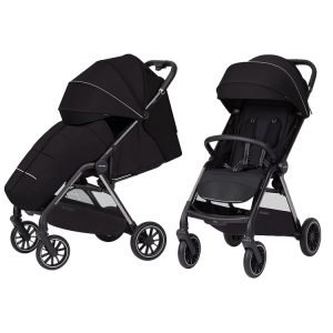 Лятна детска количка Carrello Delta Coffee Black
