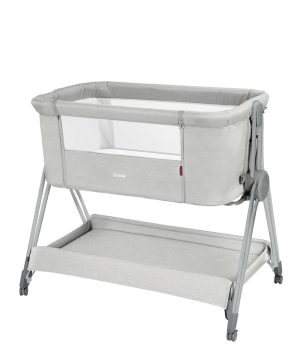 Бебешка мини кошара за сън Carrello Gracia Cool Grey