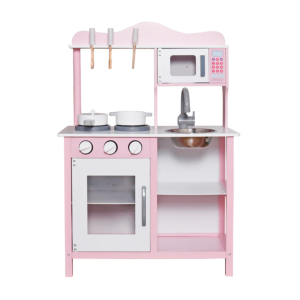 Детска Дървена Кухня GINGER HOME Розова