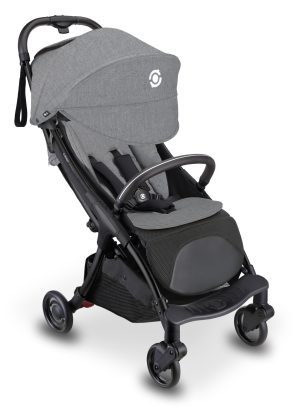 Детска лятна количка Globber Stroll Lite, сива