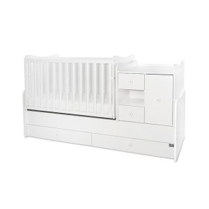 Трансформиращо се легло Lorelli - MiniMax 190/72 см, бяло