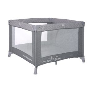 Детска кошара за игра Lorelli - Sunny Playground, Cool Grey Star