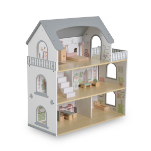 Дървена къща за кукли Moni Toys, Ema