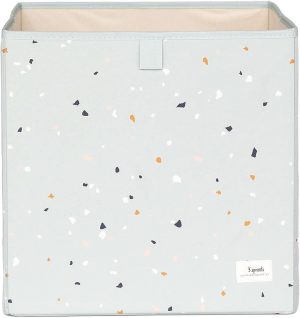 Кутия за играчки 3 Sprouts Terrazzo Green