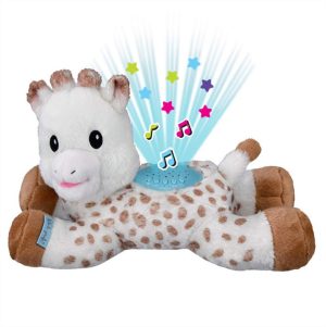 Sophie la Giraffe: Кадифена Софи с осветление и приспивна мелодия
