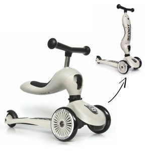 Детска тротинетка Scoot & Ride Highwaykick1 2 в 1 Ash