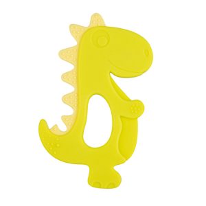 Canpol Силиконова чесалка Dinosaur Жълта 51/006