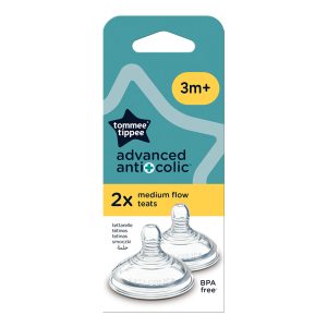 Биберони Tommee Tippee Advanced Anti-Colic Medium 2 капки 3м+ 2 бр