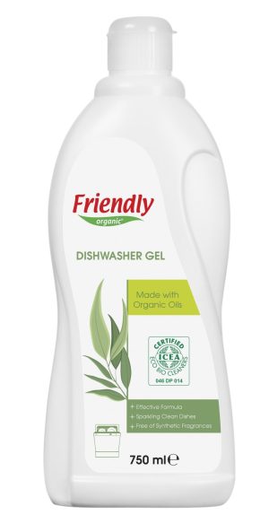 Friendly Organic Препарат за съдомиялна (гел) 750 мл. FR-01857