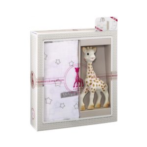 Sophie-la-giraffe "Подаръчен сет 4" - с пелена за повиване