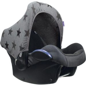 Dooky Сенник с UV защита за седалка за кола 0+ Grey Stars