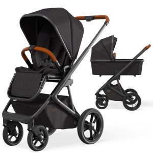 Бебешка комбинирана количка MOON Style Black