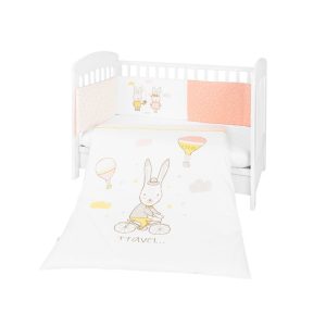 Kikka boo Бебешки спален комплект 70/140 Rabbits in Love 41101020096