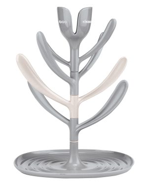 Сушилник за шишета и биберони KIKKA BOO Tulip Grey