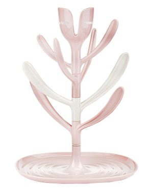 Сушилник за шишета и биберони KIKKA BOO Tulip Pink