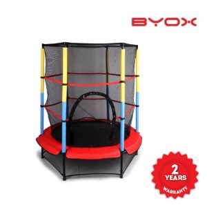Byox Батут 4.7FT червен - 140 см