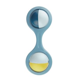 Canpol Дрънкалка с въртящи се топчета BARBELL Тюркоаз 56/153_tur