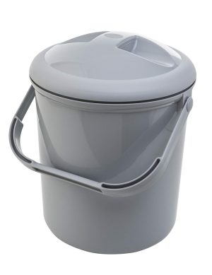 Кофа - кош за памперси Rotho TOP Stone Grey