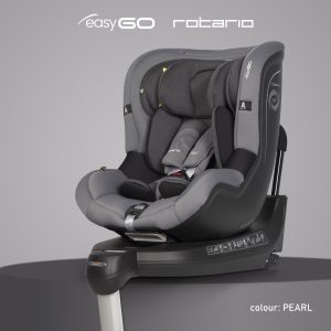 Стол за кола ROTARIO EASYGO за деца от 0 до 18 кг (група 0+, I) 360 ° perl ПОД-НАЕМ