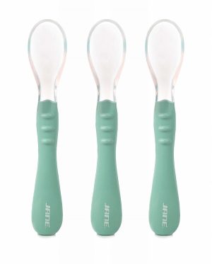 JANE Комплект 3 броя силиконови лъжици Mint