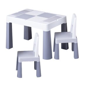 Tega Baby Комплект маса с 2 столчета цветни grey