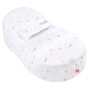 Red Castle Анатомично гнездо Cocoonababy® бяло Happy Fox