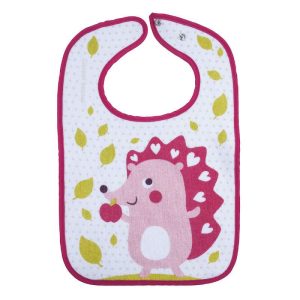 Canpol Лигавник за обличане през глава с тик-так закопчаване, Cute animals 0м+ таралеж