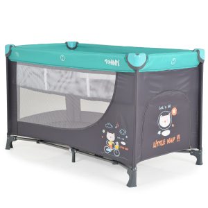 Детска кошара за спане и игра Moni TOMMY Синя