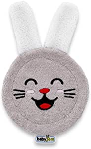 BabyJem Памучни ръкавица за почистване на бебешката уста ORAL CARE GLOVE GRAY