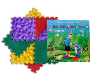 OrthoPuzzle Ортопедични килими ,микс Гора
