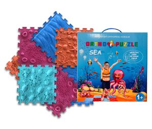 OrthoPuzzle Ортопедични килими ,микс Море