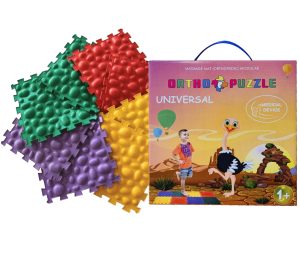 OrthoPuzzle Ортопедични килими ,микс Морски камъчета