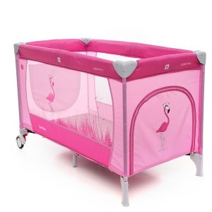 Coto baby сгъваема кошара на 1 ниво Samba plus Pink 10