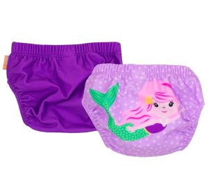 Пелена за плуване Zoocchini MIA THE MERMAID 12-24 месеца - 2 бр.