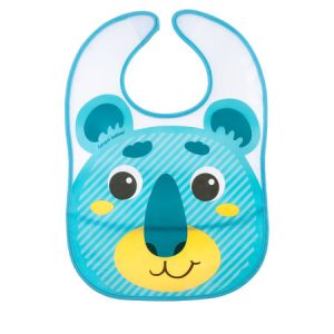 Непромокаем лигавник с джоб Canpol babies Hello Little 6м+ тюркоаз