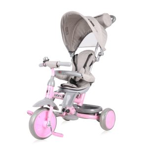 Триколка Lorelli LUCKY CREW Grey&Pink