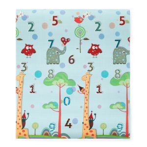 Килимче за игра Petite&Mars Joy Max 180x150x1,5 cm Giraffe