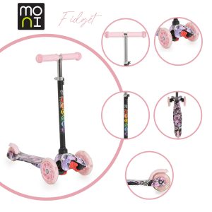 Moni Тротинетка Fidget розoва