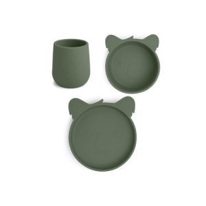 Силиконов комплект за хранене Nuuroo Judi Koala Dusty Green
