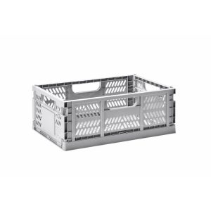 Сгъваема кутия за играчки Large 3 Sprouts Light grey